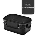 ONEUP 304 Stainless Steel Lunch Box For Kid New Two-layers Bento Box For Student Food Container With Tableware Lunch Bag Kitchen