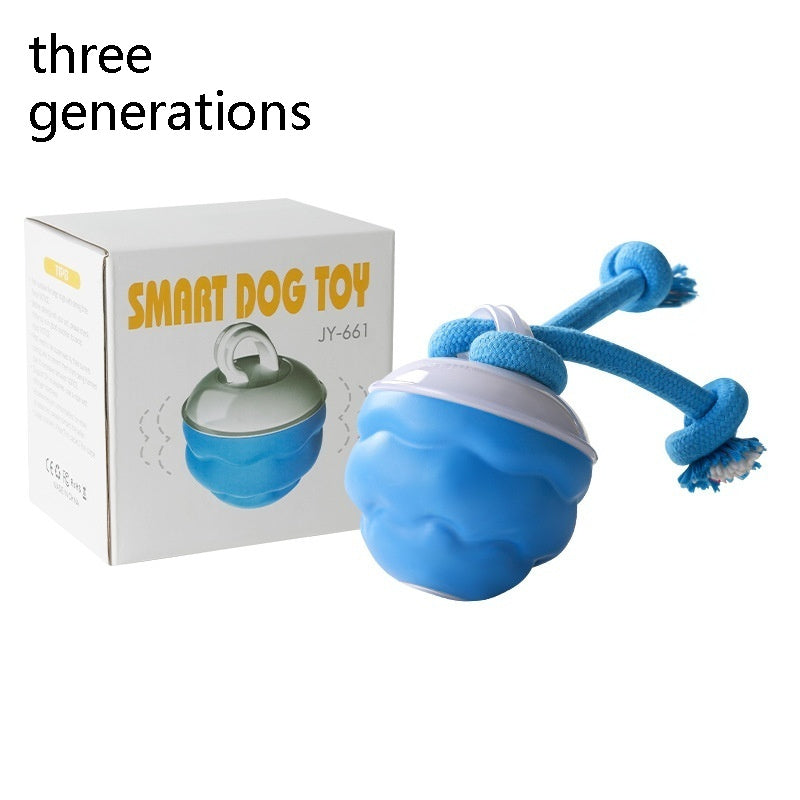 Pet Ball For Dogs Interactive Toys Motion Activate Rolling Ball For Puppy Small Dogs Automatic Moving Toy USB Rechargeable Toy Pet Products