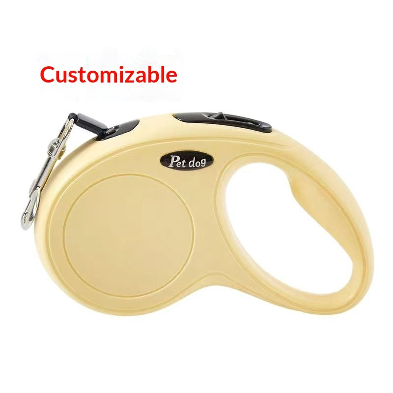 Hand Holding Rope One-click Brake For Walking The Dog Retractable Leash Hand Holding Rope