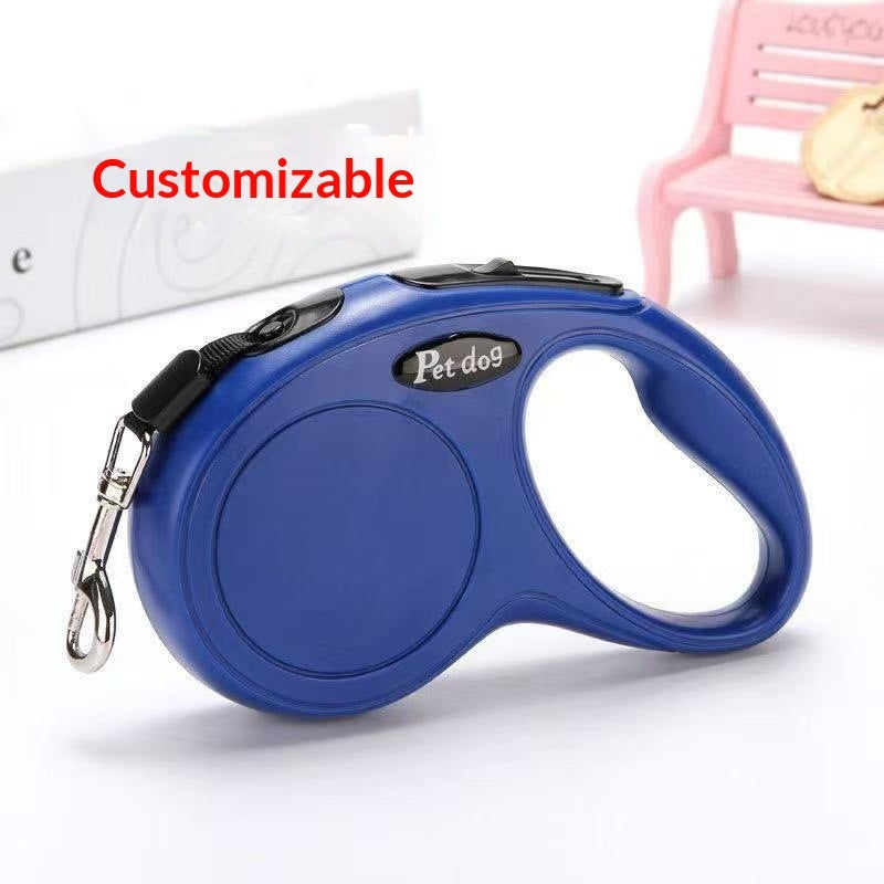 Hand Holding Rope One-click Brake For Walking The Dog Retractable Leash Hand Holding Rope